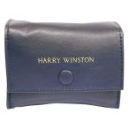  Harry Winston кейс кейс для часов путешествие для часы кейс кейс для часов темно-синий HARRYWINSTON [ б/у ]
