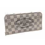 ショッピングダミエ ルイ ヴィトン ダミエアズール プランソレイユ ポルトフォイユ アンソリット N63115 LOUIS VUITTON 【中古】