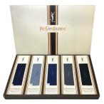 未使用 保管品 イヴサンローラン Yves Saint Laurent 靴下 5足セット 綿 メンズ ソックス 紳士用 【中古】