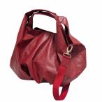 ショッピングゲラルディーニ ゲラルディーニ ２WAY　ハンドバッグ ショルダーバッグ トートバッグ レッド 赤 ソフティ 総柄 Gherardini 【中古】