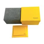  Fendi FENDI для часов кейс для часов пустой коробка box BOX пустой коробка инструкция часы место хранения принадлежности карта [ б/у ]