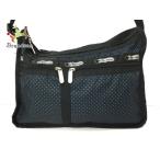 レスポートサック LESPORTSAC ショルダーバッグ 黒×ブルー レスポナイロン スペシャル特価 20200204