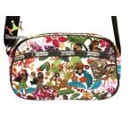 レスポートサック LESPORTSAC ショルダーバッグ 白×グリーン×ピンク 花柄 レスポナイロン 新着 20200105