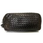 ショッピングbottega ボッテガヴェネタ BOTTEGA VENETA セカンドバッグ イントレチャート 244706 訳あり 黒 レザー 新着 20240509