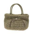 アンテプリマ トートバッグ クリスタッロフィオッコ PB11SB3044 アイボリー ワイヤー×サテン   スペシャル特価 20240508