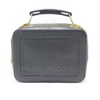 ショッピングMARC マークジェイコブス MARC JACOBS ハンドバッグ 美品 ザ テクスチャード ボックス 20 黒 レザー 新着 20240503