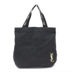 ショッピングイヴサンローラン イヴサンローランパフューム YvesSaintLaurent PARFUMS トートバッグ - 黒 刺繍 キャンバス 新着 20240326