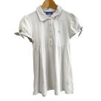 バーバリーブルーレーベル 半袖ポロシャツ サイズ38 M レディース 美品 - 白 新着 20240514