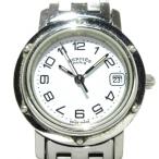 ショッピングHERMES エルメス HERMES 腕時計 クリッパー CL4.210 レディース 白 新着 20240509