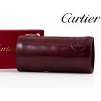 [BF] не использовался Cartier Cartier happy день рождения пенал кисть коробка письменные принадлежности сумка мелкие вещи входить pa палатка эмаль бордо коробка 
