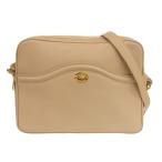 超美品 グッチ GUCCI 60年代イタリア製ヴィンテージ ゴールドホースビット レザー ショルダーバッグ