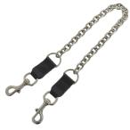  очень красивый товар Gucci signature Logo silver metallic ru ссылка кожа цепочка для бумажника чёрный поворотный крюк мужской женский 