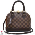 ショッピングダミエ ルイヴィトン ハンドバッグ レディース アルマBB ダミエ エベヌ 2WAY ショルダー N41221 LOUIS VUITTON 極美品