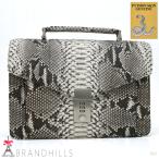 パイソン セカンドバッグ メンズ ナ