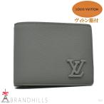 ルイヴィトン 財布 二つ折り ポルトフォイユ ミュルティプル アエログラム グレー 札入れ M81026 LOUIS VUITTON 未使用品