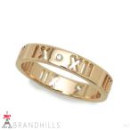 ティファニー アトラスピアスド リング ダイヤモンド4P K18金 750PG ピンクゴールド 指輪 #8.5 Tiffany&amp;Co 極美品