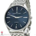 ショッピングハミルトン ハミルトン 腕時計 メンズ ジャズマスター シンライン オート 自動巻き SS ブルー文字盤 H38525141 HAMILTON 極美品
