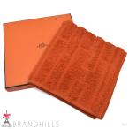  Hermes полотенце лабиринт Calle хлопок 100% orange полотенце для рук 102776M 02HERMES не использовался товар 