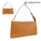 ルイヴィトン LOUISVUITTON ショルダーバッグ ポシェット アクセソワール M52943 エピ ケニアブラウン 中古AB 280776