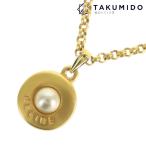ショッピングセリーヌ セリーヌ CELINE ネックレス フェイクパール ゴールド アクセサリー 中古AB 282889