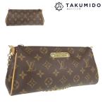 ショッピングエヴァ 未使用 ルイヴィトン LOUIS VUITTON ショルダーバッグ エヴァ M13567 モノグラム ライン ブラウン 283397