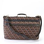  прекрасный товар Salvatore Ferragamo кожа парусина 2WAYga- men to наклонный .. Boston командировка путешествие бизнес A4 мужской EEM N16-5