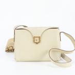 ショッピングセリーヌ セリーヌ トリオンフ レザー ショルダーバッグ 斜め掛け クロスボディ ゴールド 金具 本革 レディース ECE DF39-10