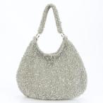 美品 アンテプリマ ワイヤーバッグ トート 肩掛け ショルダー ハンド シルバー レディース ECE CQ33-5