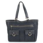 ショッピングＧＧキャンバス 極美品 グッチ GG キャンバス アビー レザー トート バッグ 肩掛け ショルダー 146247 黒 ゴールド 金具 レディース EEE DC20-1