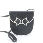 ショッピングイヴサンローラン 極美品 ヴィンテージ イヴ サンローラン YSL レザー ショルダー バッグ 斜め掛け クロスボディ ハンド トート レディース EUR DC7-8