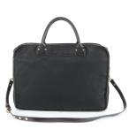 美品 フェリージ レザー 2WAY ビジネス バッグ 斜め掛け ショルダー ブリーフケース トート 通勤 ブラック 黒 A4 メンズ RRE CSD31-7