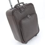 美品 ボッテガヴェネタ イントレチャート 166060 V4651 2040 レザー スーツケース キャリーケース バッグ 旅行 メンズ RUM DH18-2