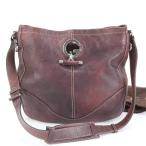 美品 グッチ Gロゴ 247398 レザー ショルダーバッグ 斜め掛け ハンド トート ブラウン 茶色 本革 レディース REE DL15-6