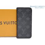  прекрасный товар Louis Vuitton монограмма Eclipse IPHONE X &amp; XS* folio блокнот type iPhone кейс покрытие M67485
