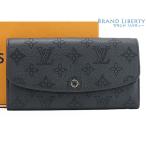 ほぼ新品  ルイヴィトン LOUIS VUITTON マヒナ ポルトフォイユ イリス 二つ折り長財布 ノワール ブラック M60143