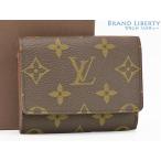未使用 ルイヴィトン LOUIS VUITTON モノグラム アンヴェロップ カルト ドゥ ヴィジット カードケース パスケース 名刺入れ ダークブラウン M62920