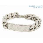 ルイヴィトン LOUIS VUITTON チェーンブレスレットモノグラム M 腕輪 シルバー M00855