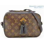 ほぼ新品 ルイヴィトン LOUIS VUITTON モノグラム サントンジュ ショルダーバッグ ハンドバッグ ショルダーポーチ ポシェット タッセル ブラック M43555