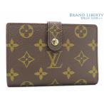 未使用 ルイヴィトン LOUIS VUITTON モノグラム ポルトフォイユ ヴィエノワ 二つ折り がま口財布 コンパクト財布 M61674