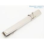 ショッピングイニシャル 美品 ルイヴィトン LOUIS VUITTON パンス クラヴァット LV イニシャル タイピン ネクタイピン タイバー タイクリップ シルバー M61981