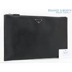  почти новый товар Prada PRADAsafia-no треугольник document кейс клатч ручная сумочка сумка черный 2NG001