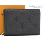 ショッピングLOUIS 新古品 ルイヴィトン LOUIS VUITTON モノグラムアンプラント ポルトフォイユ クレア 二つ折り財布 コンパクト財布 ノワール ブラック M80151
