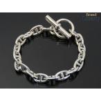  новый товар отделка Hermes HERMES Vintage she-n Dunk ruPM браслет 18 koma 18LINK серебряный серебряный 925 AG925 H101993B