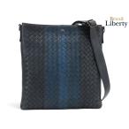  очень редкий прекрасный товар Bottega Veneta BOTTEGA VENETA сетка Cross сумка "body" наклонный .. сумка на плечо сумка "почтальонка" черный темно-синий голубой 