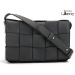  прекрасный товар Bottega Veneta BOTTEGA VENETA сетка Cross сумка "body" наклонный .. сумка на плечо сумка "почтальонка" черный овечья кожа 578004