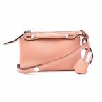 FENDI フェンディ バイザウェイ ハンドバッグ レザー コーラルピンク 2way