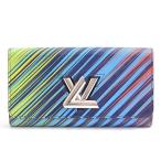 ルイヴィトン Louis Vuitton エピ ポルトフォイユツイスト レディース 長財布 レインボー M62263 中古