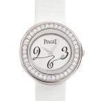 ピアジェ 時計 レディース ポセション ダイヤモンドベゼル 電池式 シルバー文字盤 ホワイトゴールド PIAGET P10402 750WG 中古