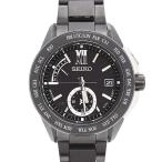 セイコー 時計 メンズ ブライツ エグゼクティブライン ソーラー電波 ブラック文字盤 ステンレス SEIKO SAGA113 8B54-0AK0 中古