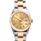 ロレックス 時計 メンズ デイトジャスト 自動巻 T番 ゴールド文字盤 自動巻 ステンレス ゴールドROLEX 16203 SS×750YG 中古
